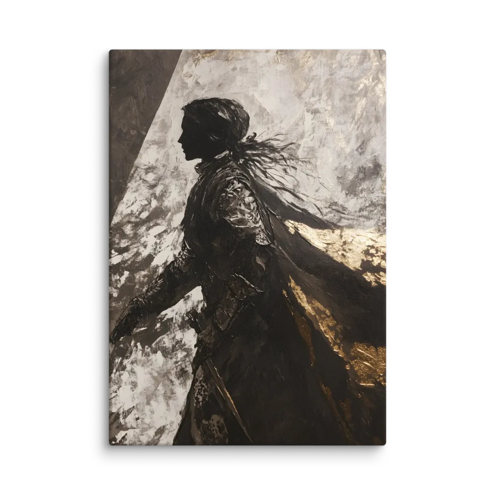 The Silhouette of Valor | Canvas | 28″×40″