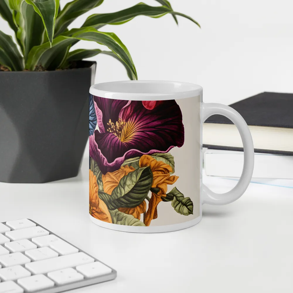 Floral Symphony in Color | Mugs | Multiple Sizes & Colors