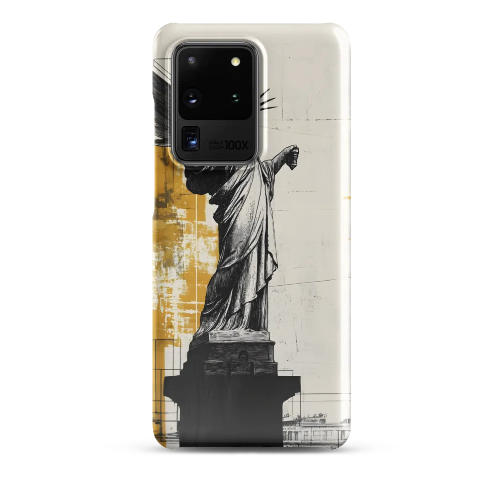 Guardian of Freedom: A Modern Interpretation | Phone Case |  S20 Ultra | Snap Case | Glossy