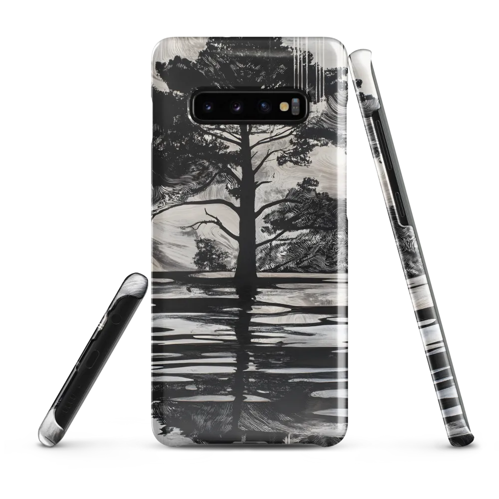 Reflections of Silence | Phone Case |  S10 Plus | Snap Case | Glossy