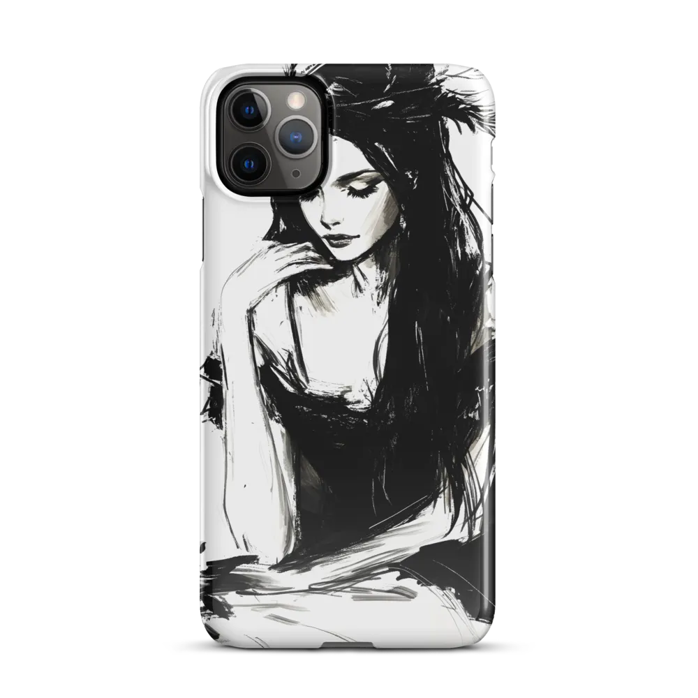 Reflections of Melancholy | Phone Case |  11 Pro Max | Snap Case | Glossy