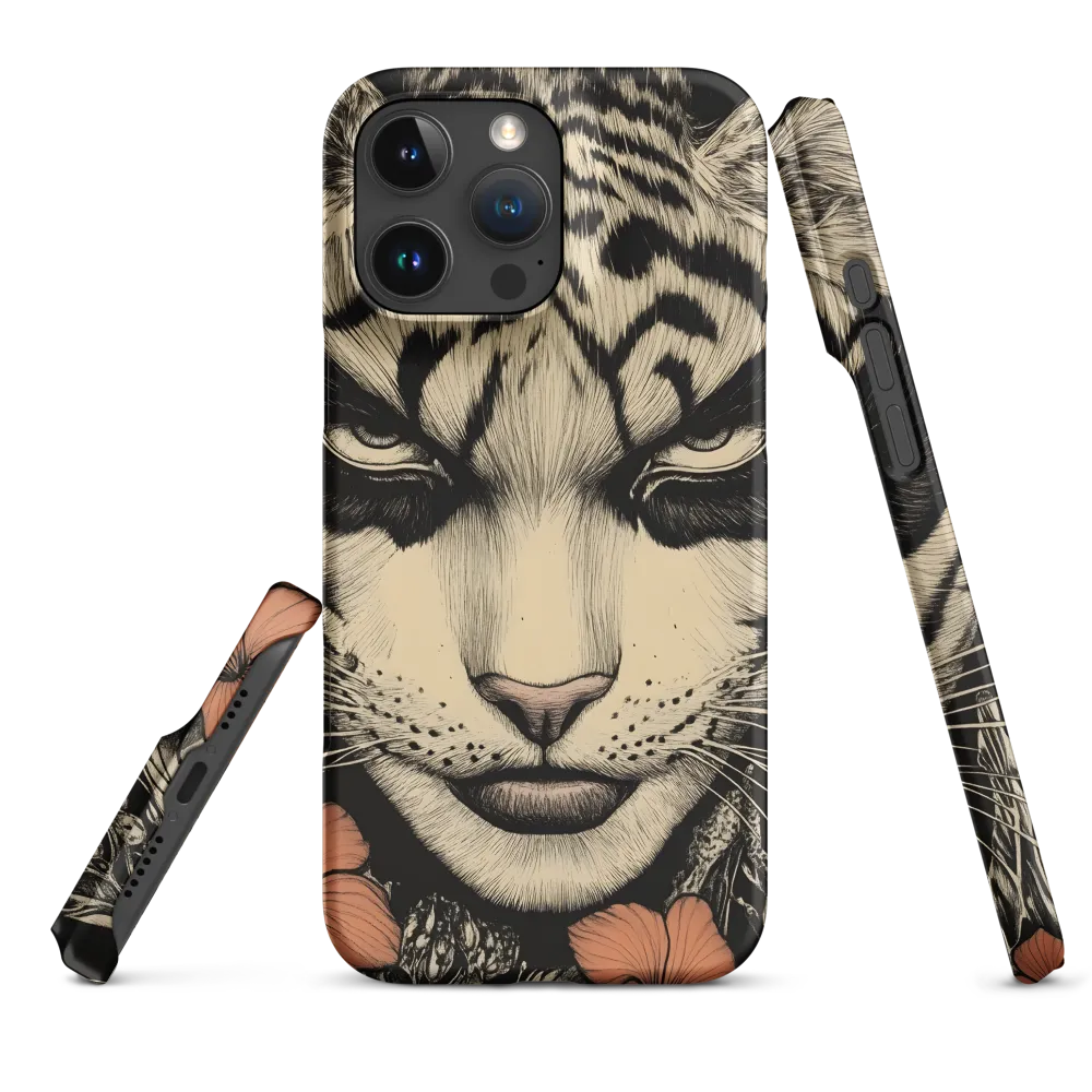 Feline Majesty: The Human-Leopard Connection | Phone Case |  16 Pro Max | Snap Case | Matte