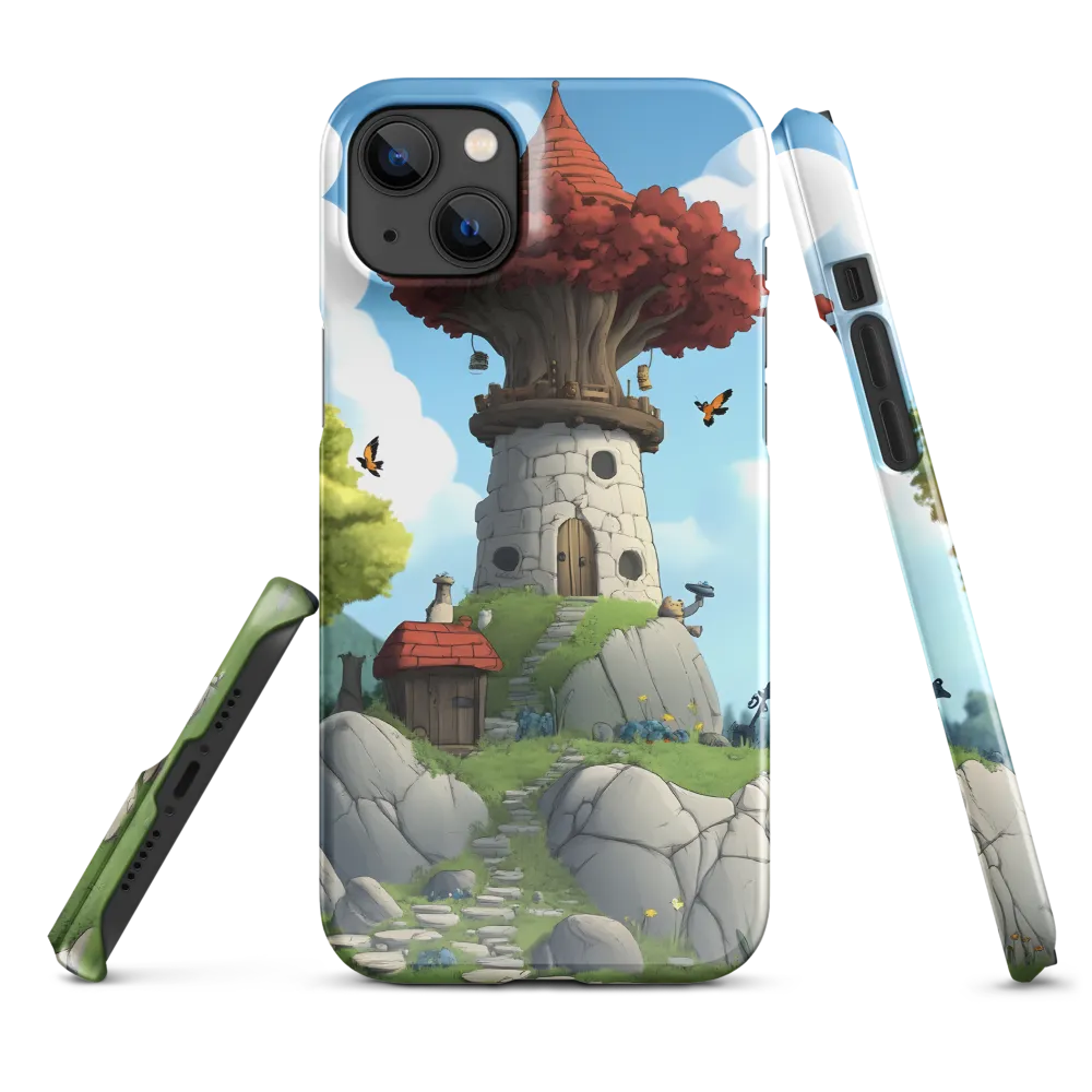Enchanted Tower of Whimsy | Phone Case |  14 Plus | Snap Case | Glossy