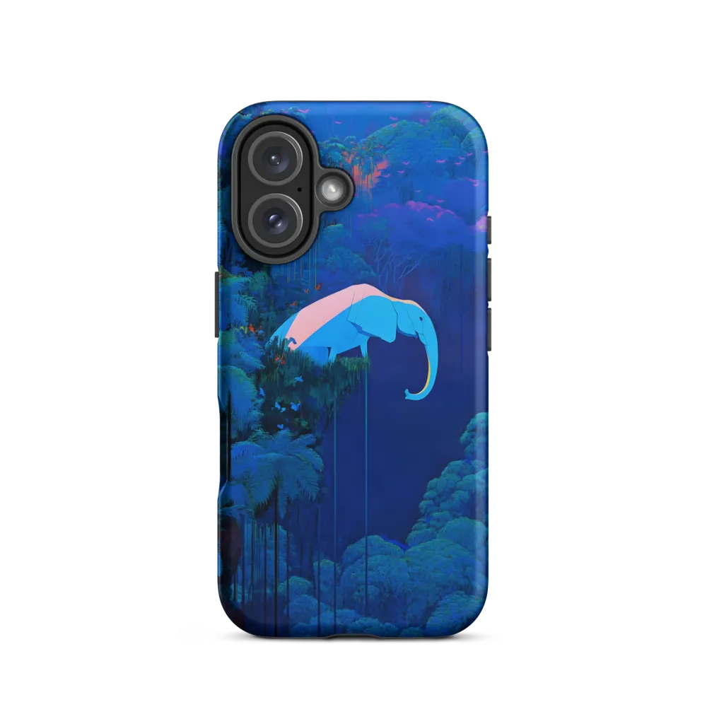 Floating Dreams: The Elephant in the Jungle | Phone Case |  16 | Tough Case | Matte