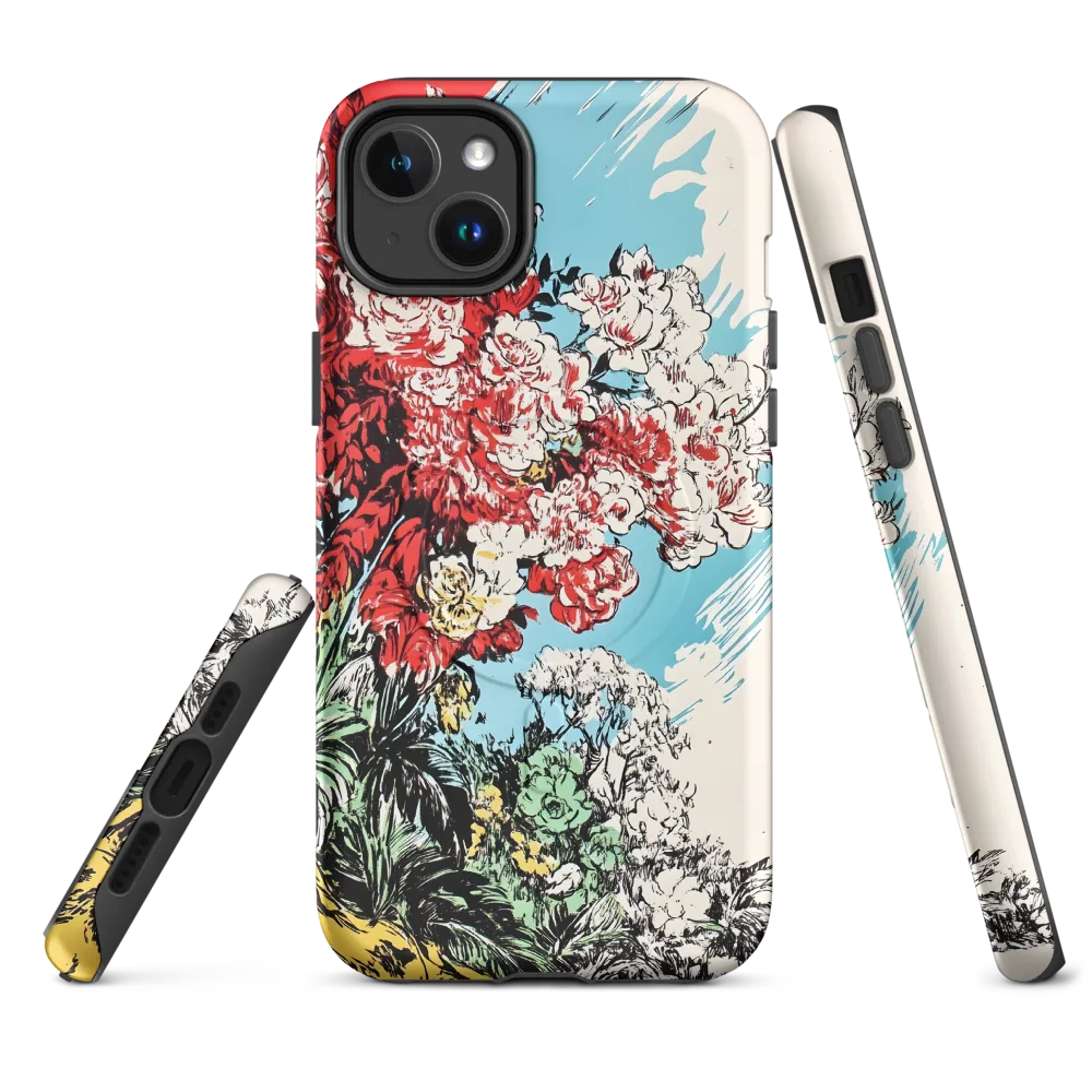 Floral Symphony in Bold Colors