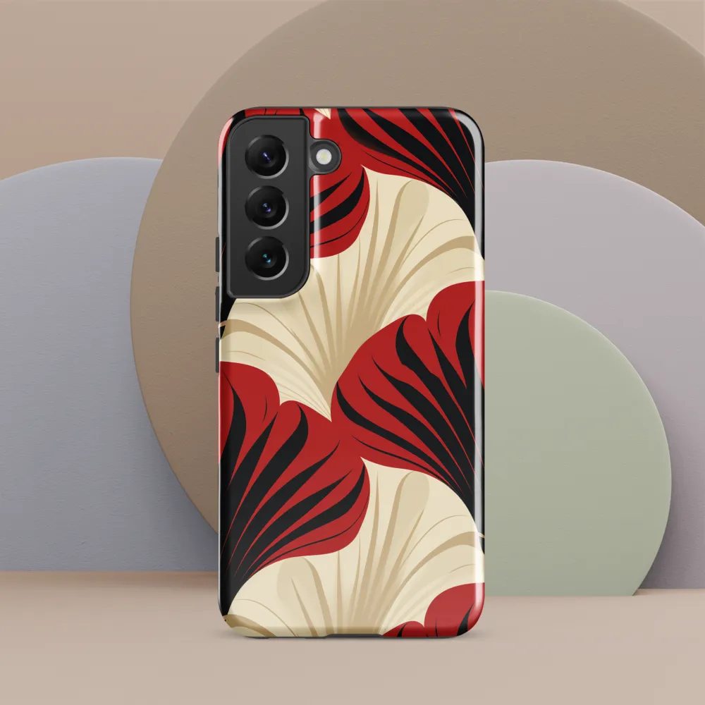 Elegance in Bloom: An Art Deco Floral Reverie