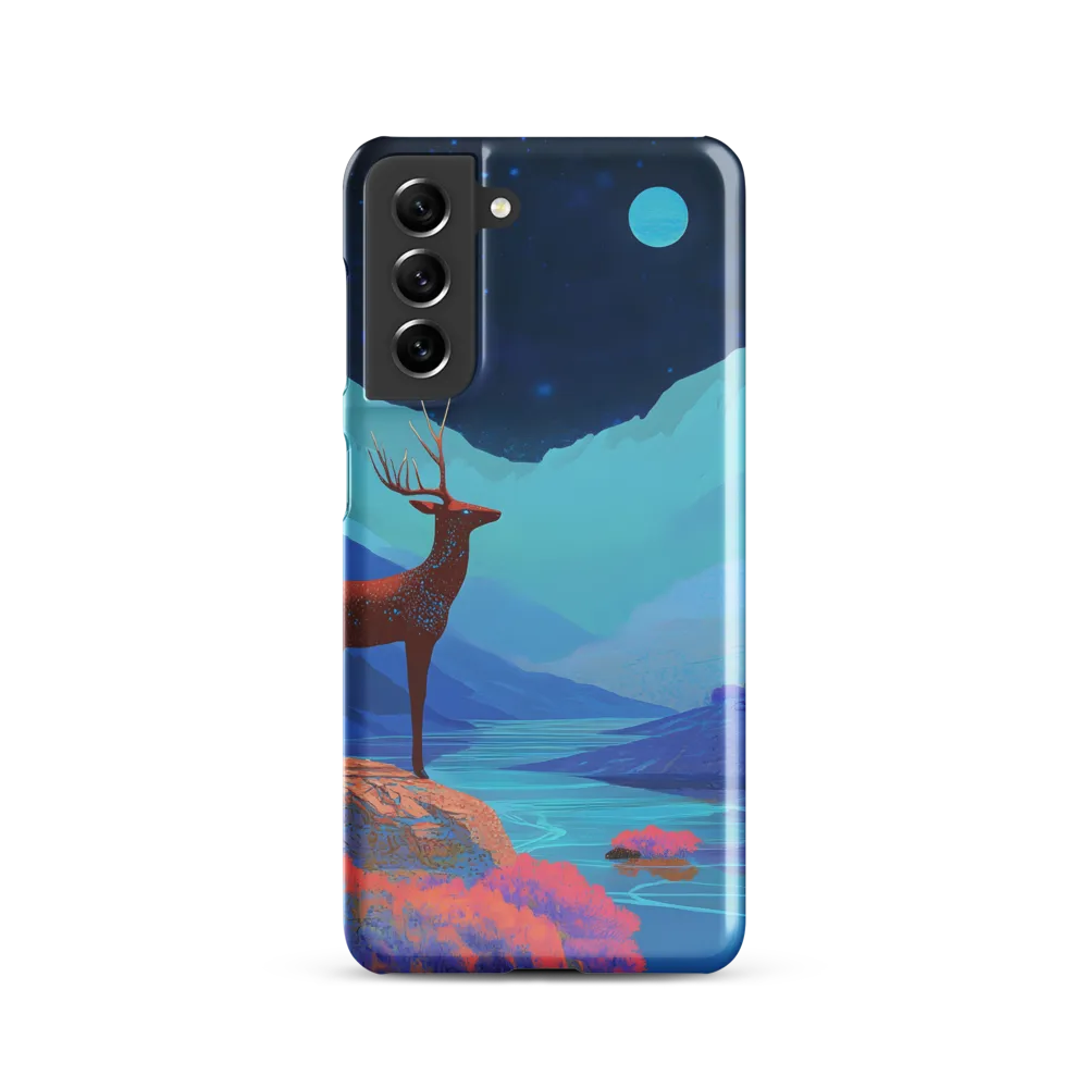 Cosmic Serenity: The Starlit Stag
