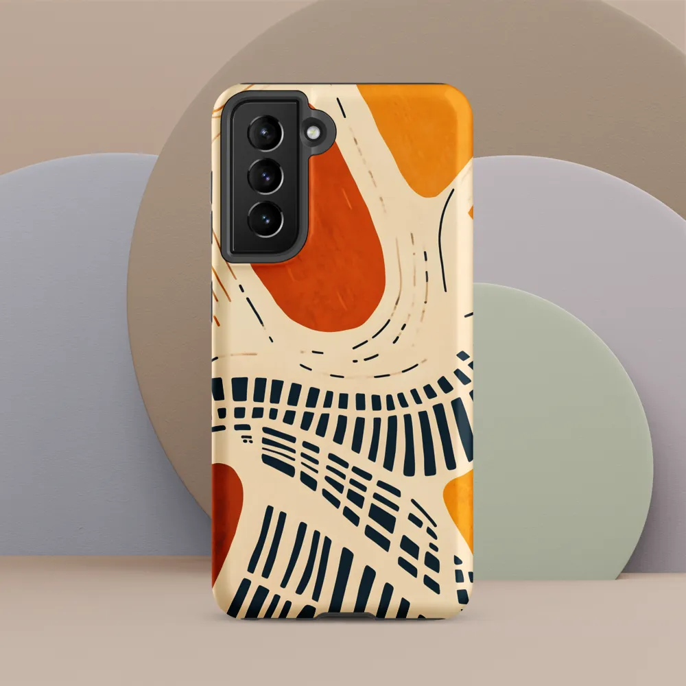 Urban Patterns in Harmony | Phone Case |  S21 | Tough Case | Matte