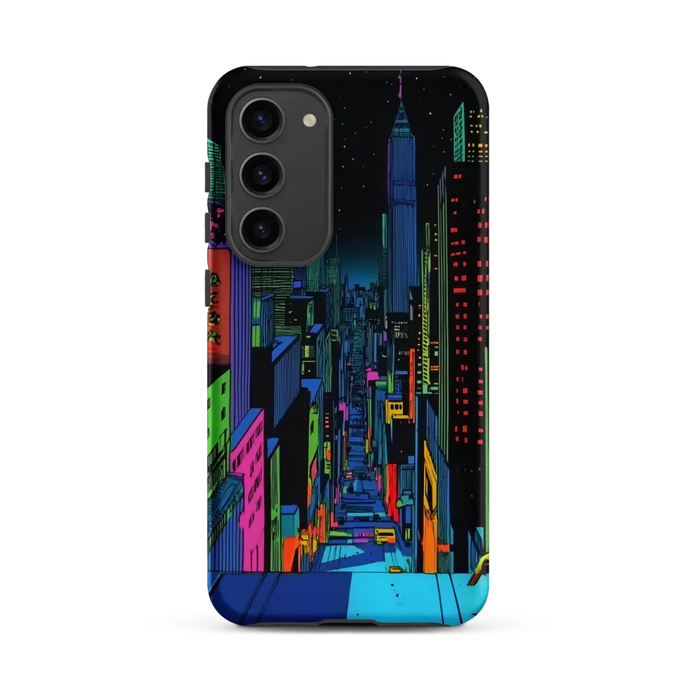 Neon Dreams of a Futuristic City