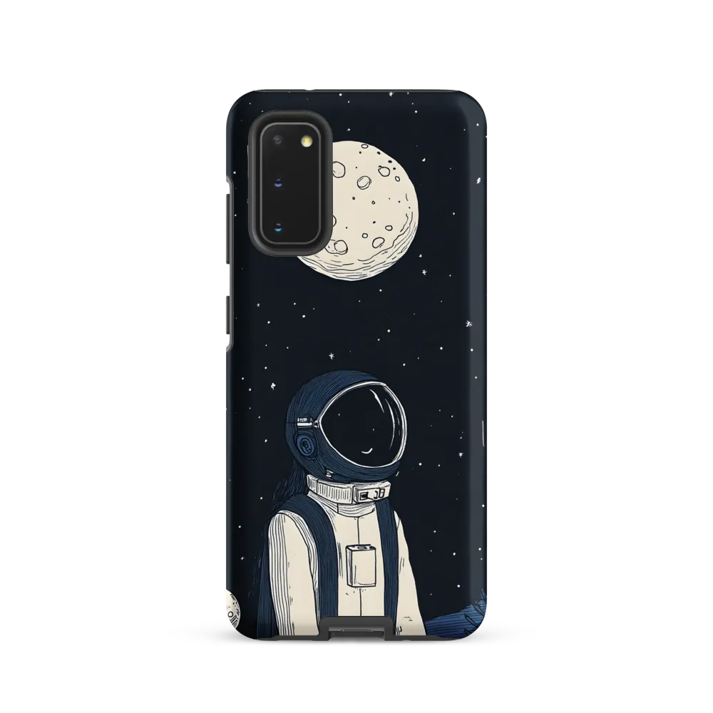 Gazing at the Cosmos | Phone Case |  S20 | Tough Case | Matte