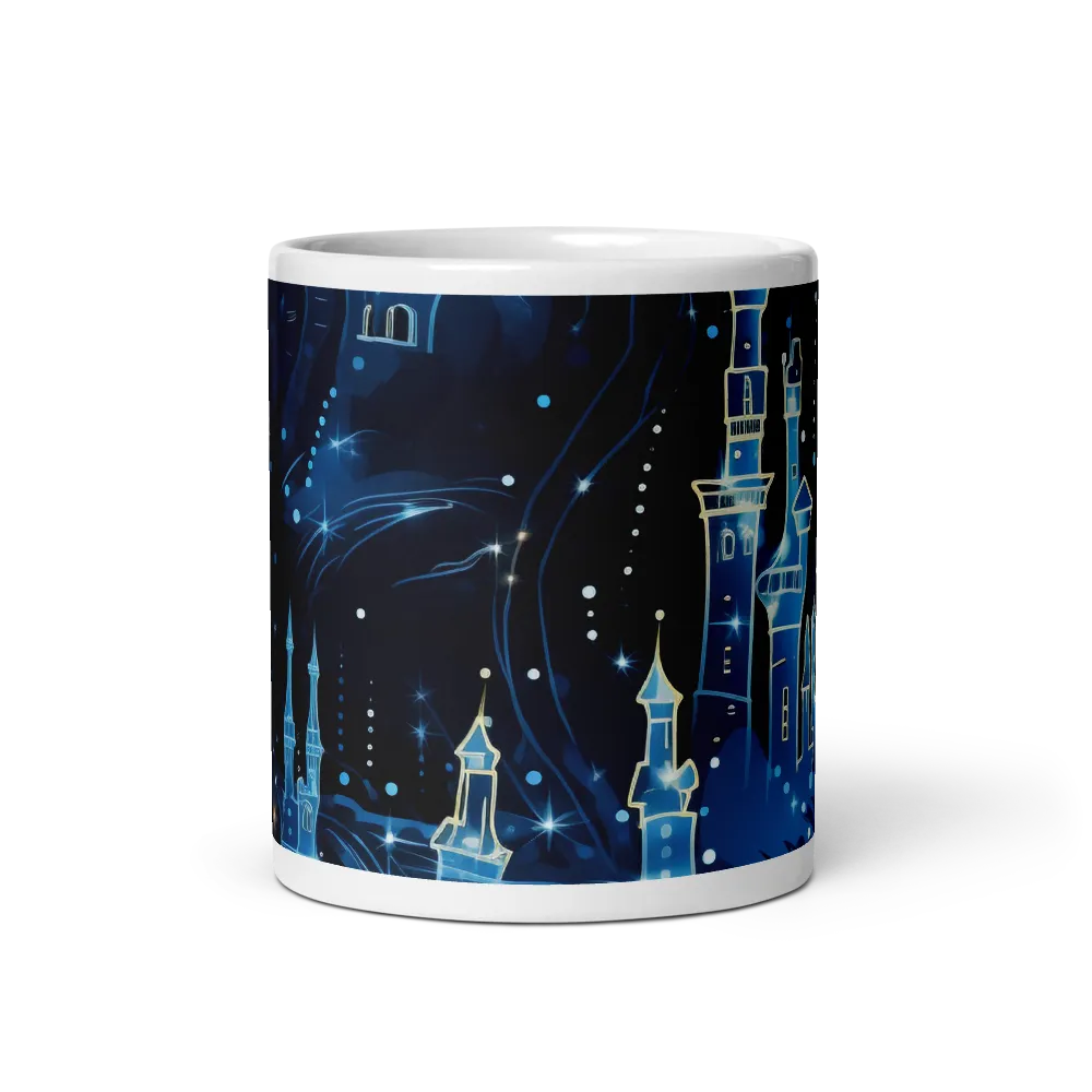 Dreamy Castles in a Starry Sky | Mugs | Multiple Sizes & Colors