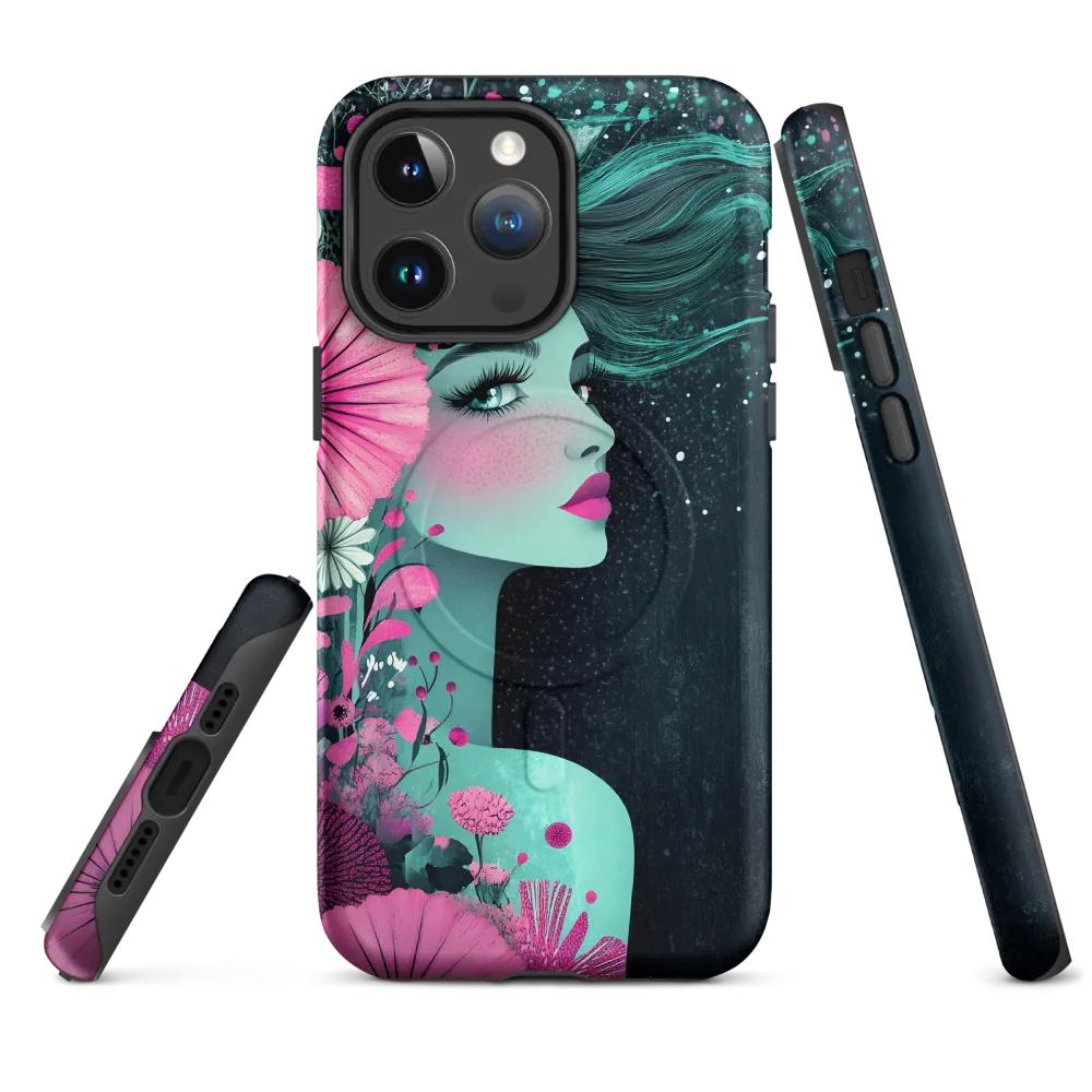 Floral Harmony: Portrait of Serenity