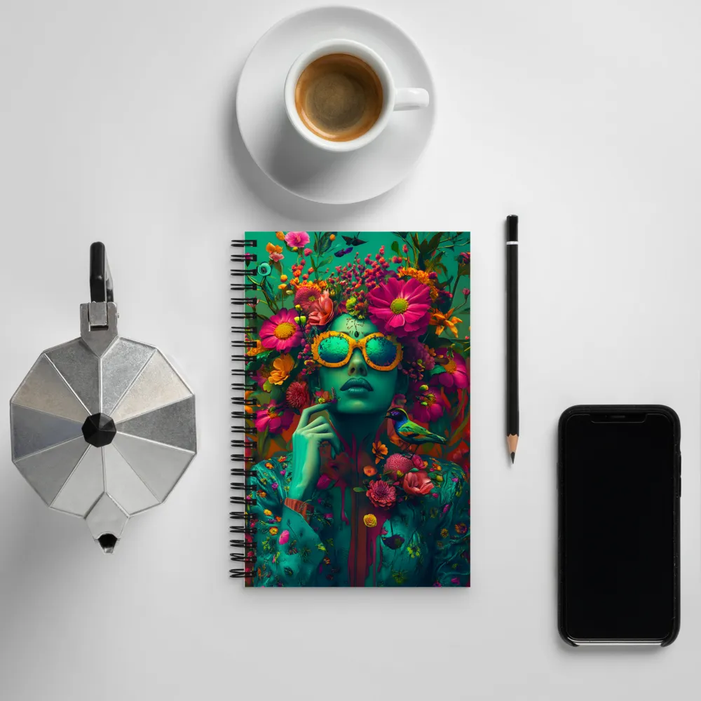 The Floral Dream | Spiral Notebook