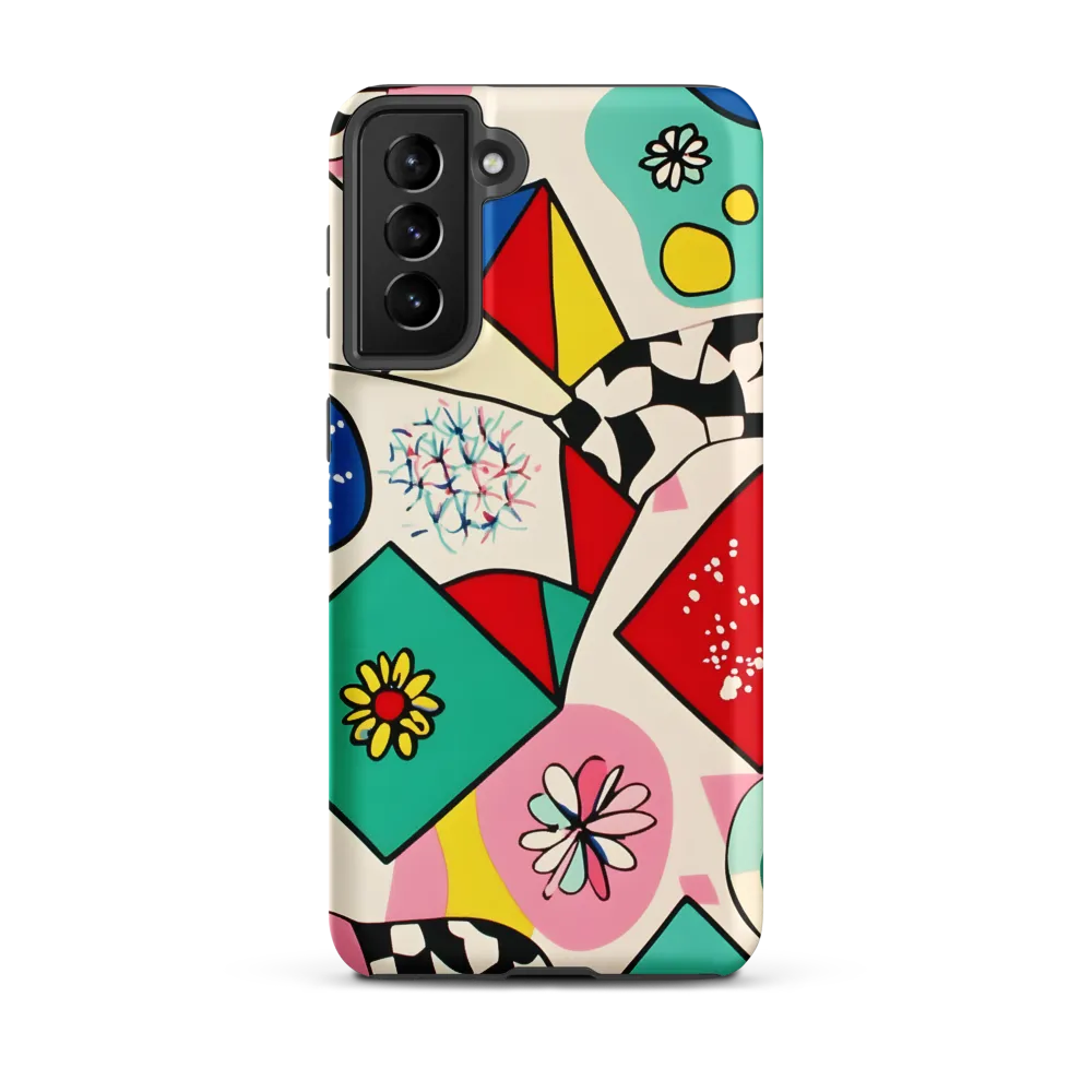 Joyful Geometry: A Playful Dance of Shapes and Colors