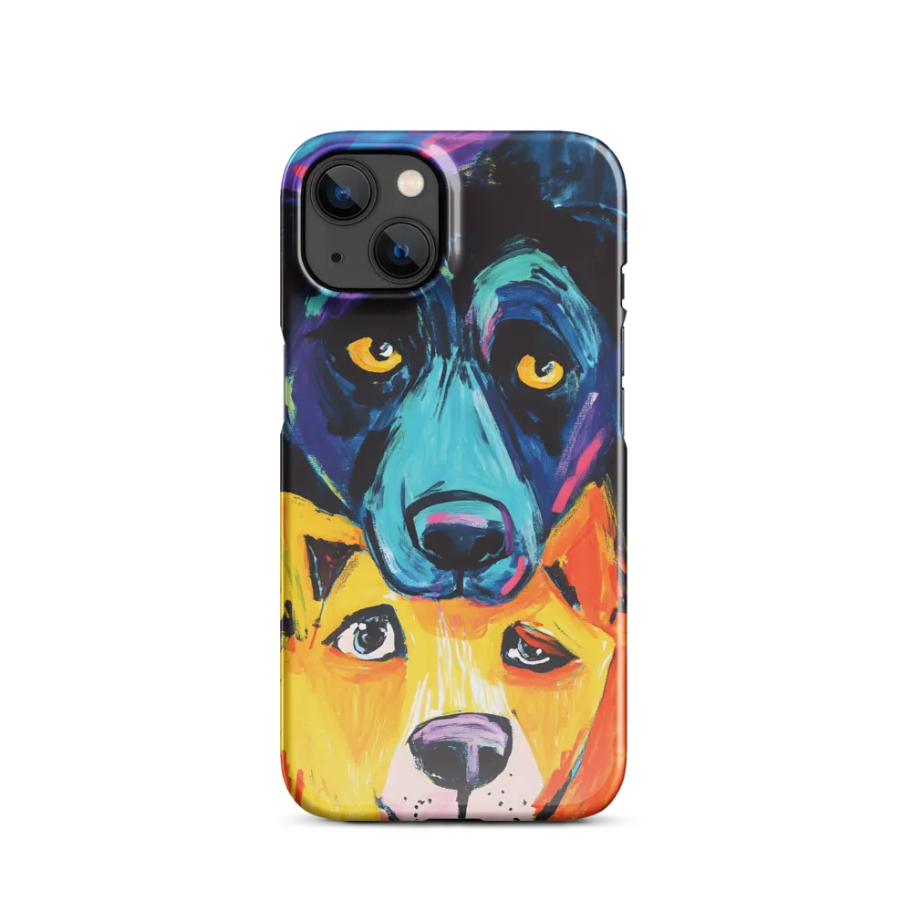 Vibrant Companions: An Expression of Canine Spirit