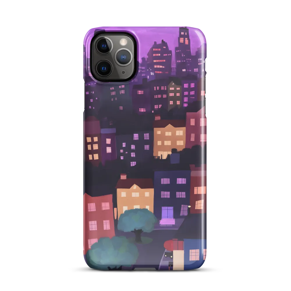 Serene City Nights | Phone Case |  11 Pro Max | Snap Case | Glossy