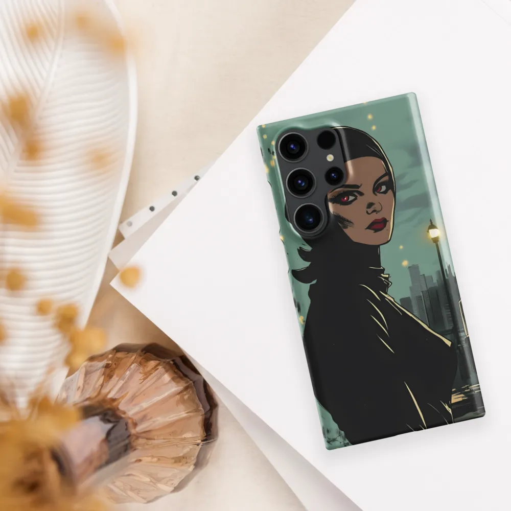 Shadows of Intrigue | Phone Case |  S23 Ultra | Snap Case | Matte