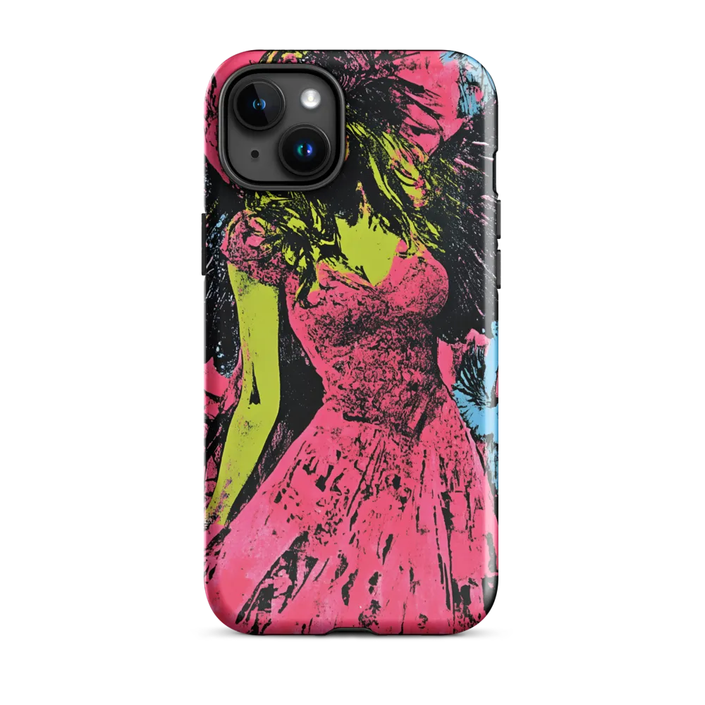 Mystical Angel in Neon Dreams