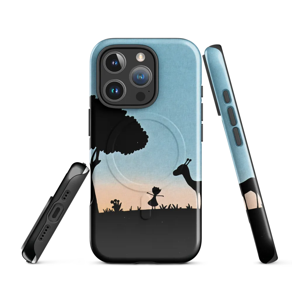 Curiosity in the Silhouette | Phone Case |  16 Pro | MagSafe® Tough Case | Glossy