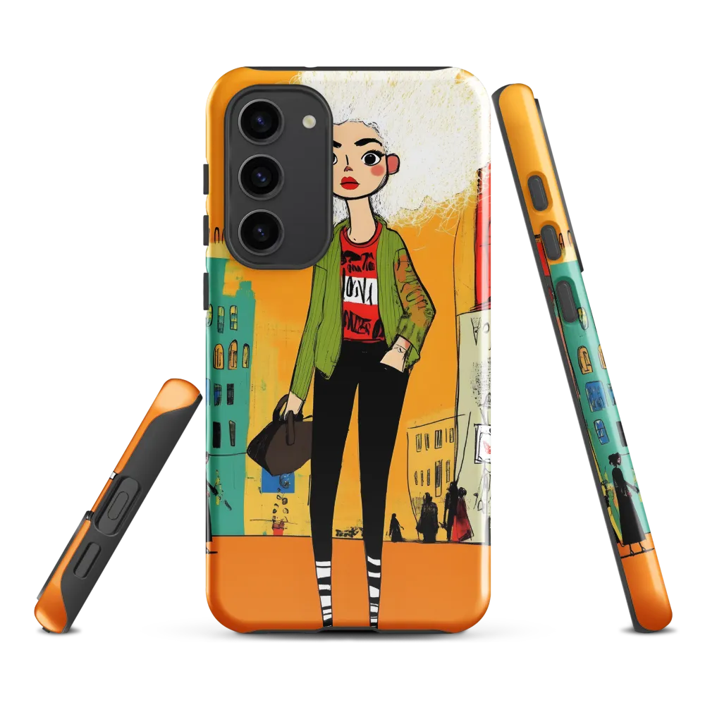 Urban Confidence | Phone Case |  S23 Plus | Tough Case | Glossy