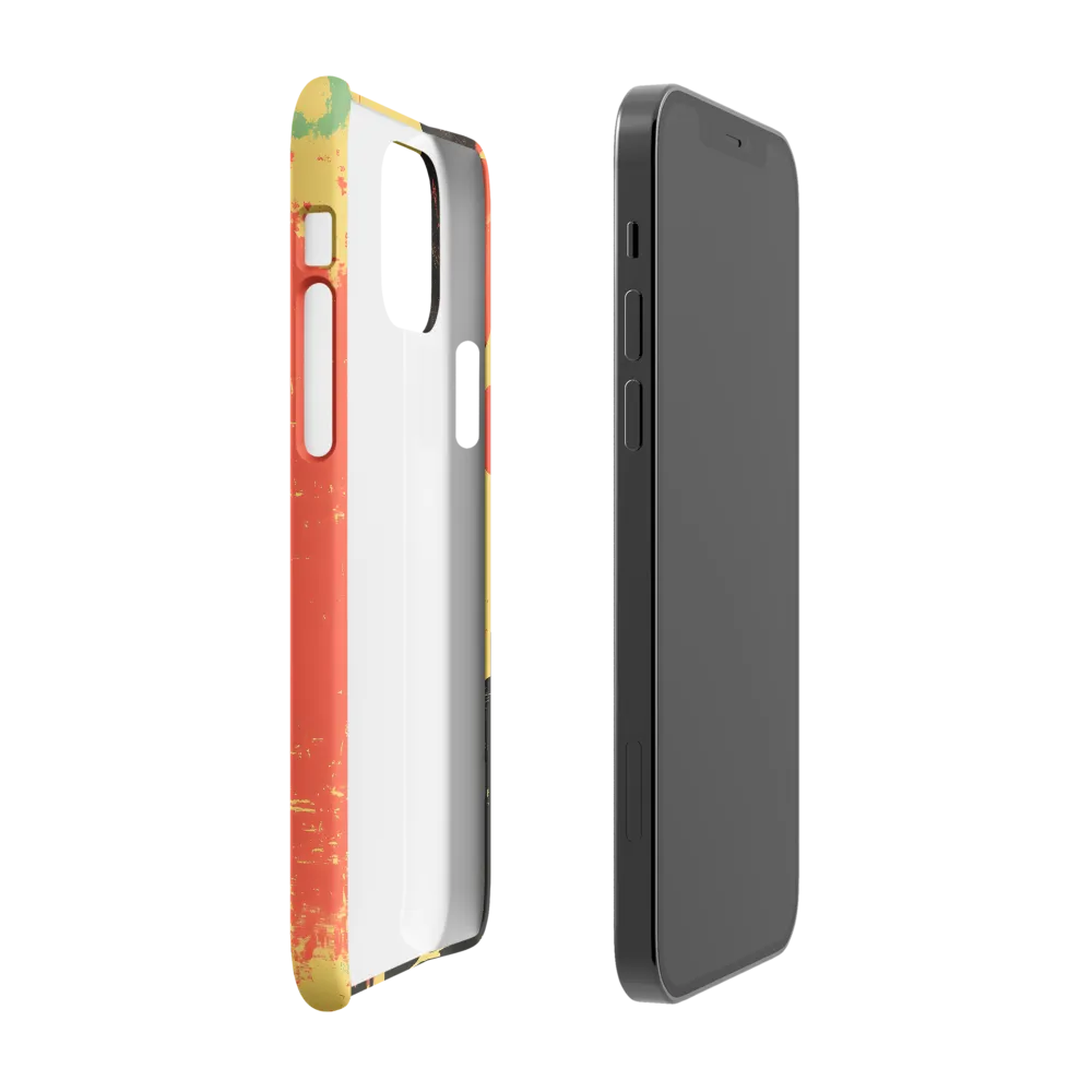 Journey to the Stars: A Retro-Futuristic Landscape | Phone Case |  12 Pro | Snap Case | Matte
