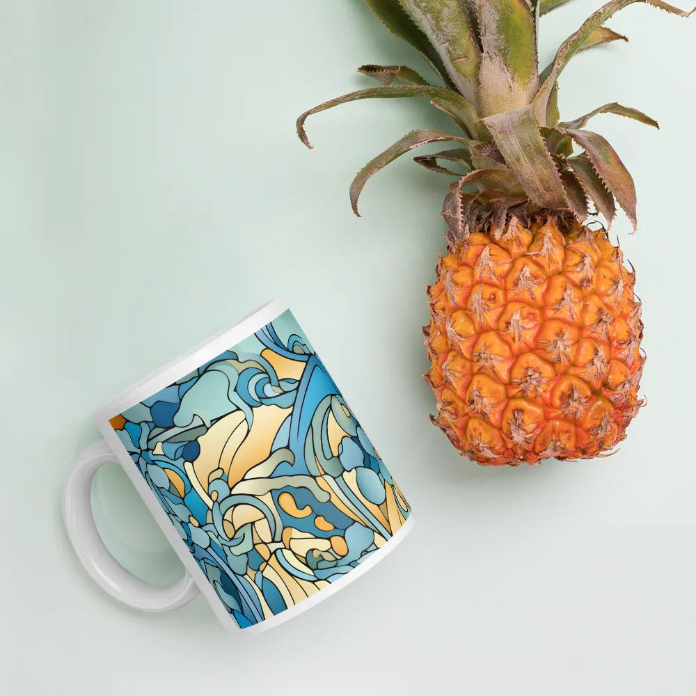 Dancing Waves of the Ocean | Mugs | Multiple Sizes & Colors