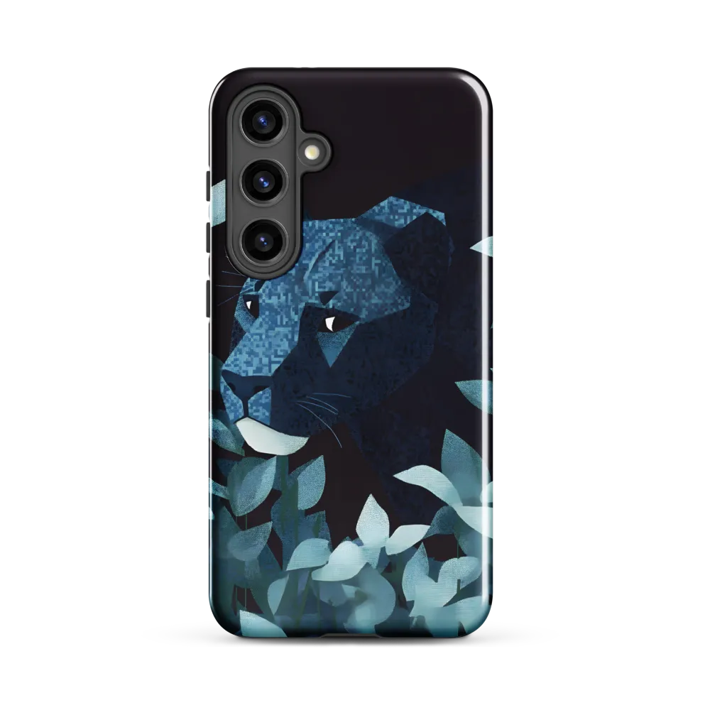 Lurking Blue: The Panther's Gaze