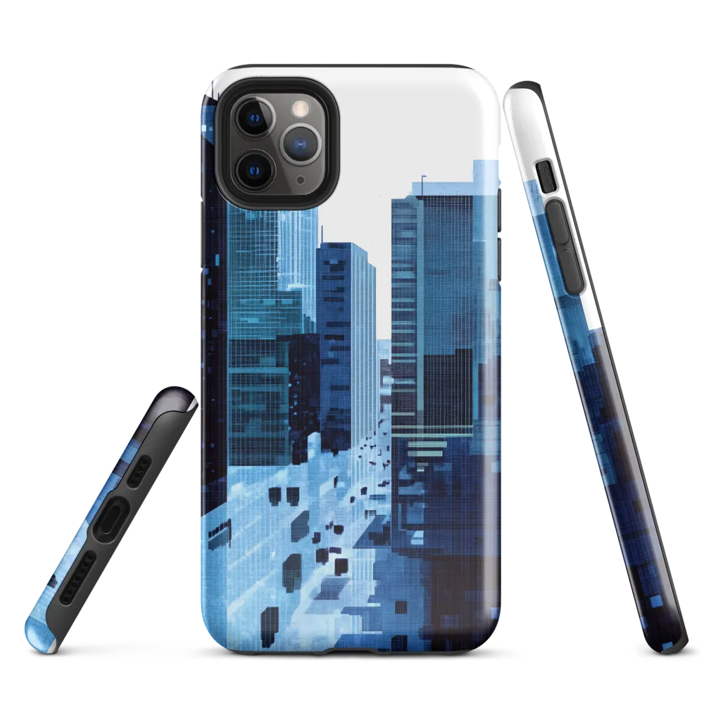 Urban Harmony: A Digital Daydream | Phone Case |  11 Pro Max | Tough Case | Glossy