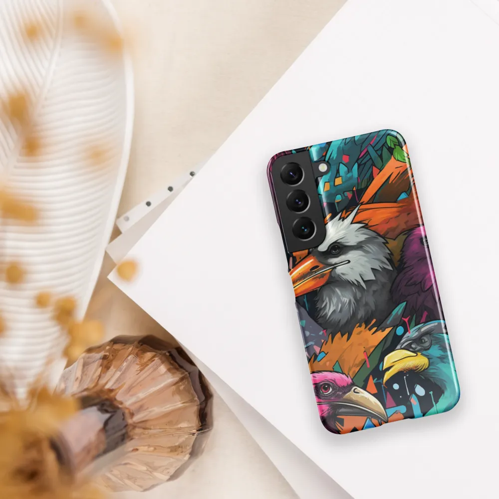 Avian Vortex: A Celebration of Color and Form