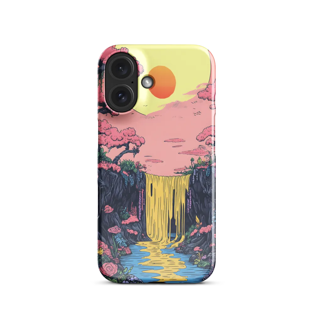 Ethereal Cascade of Blossoms | Phone Case |  16 | Snap Case | Glossy