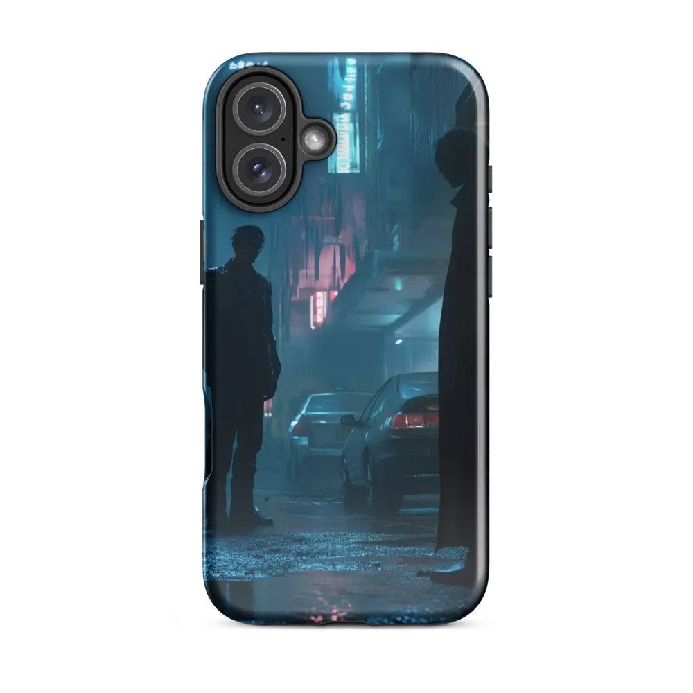 Shadows in the Neon Rain