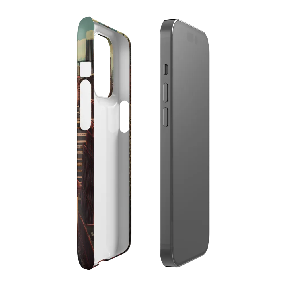 Urban Reverie: A Journey Through the City | Phone Case |  14 Pro | Snap Case | Matte
