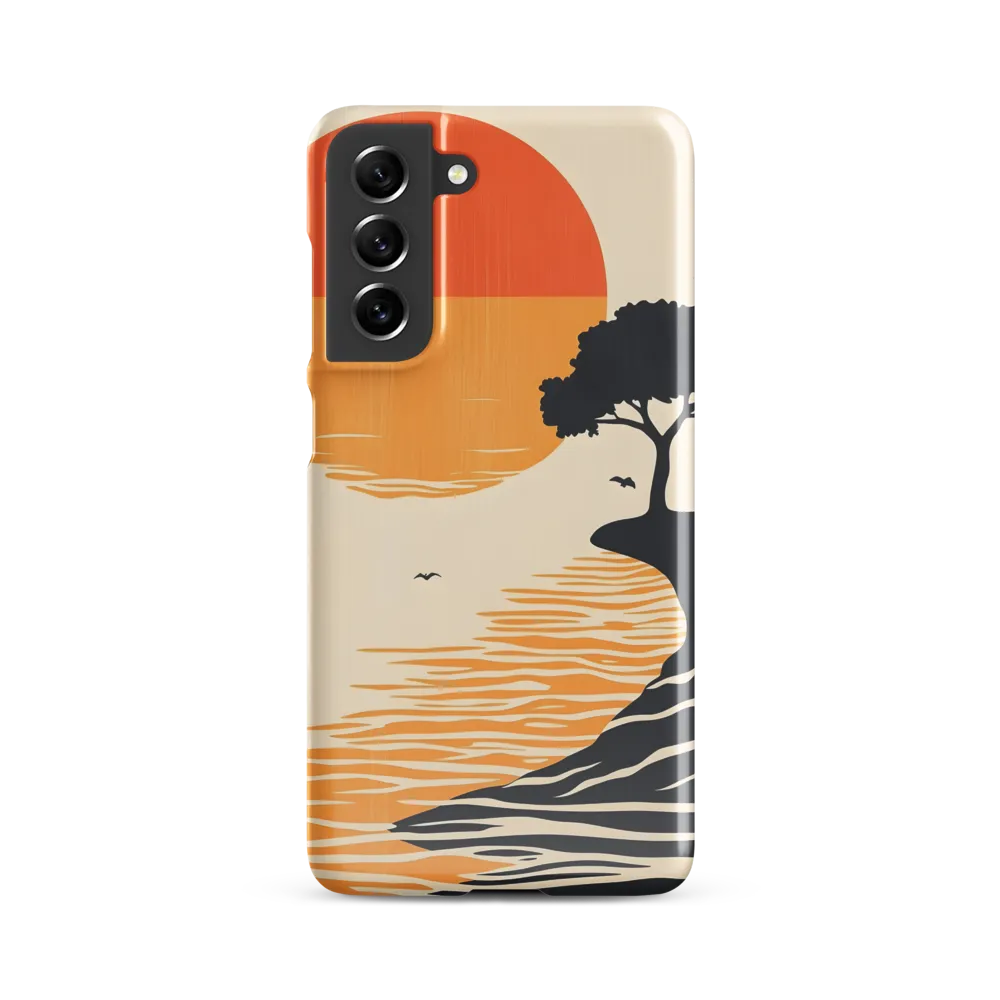 Serene Sunset | Phone Case |  S21 FE | Snap Case | Glossy