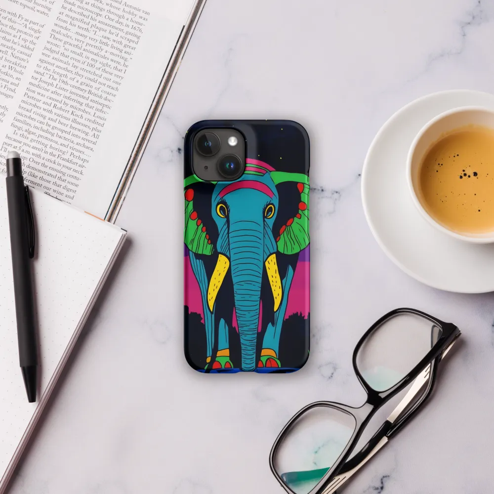 Whimsical Majesty: The Vibrant Elephant