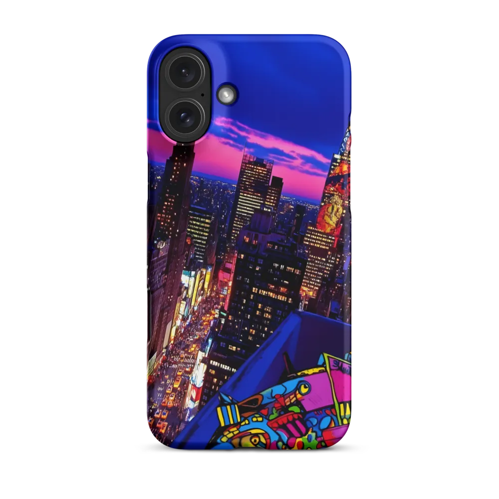 Neon Twilight: A City in Vibrance