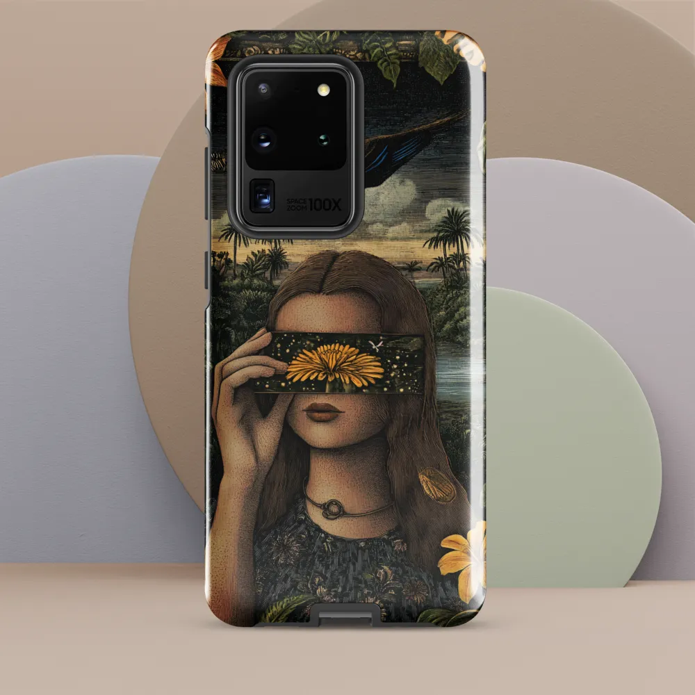 Veil of Nature: A Surreal Embrace