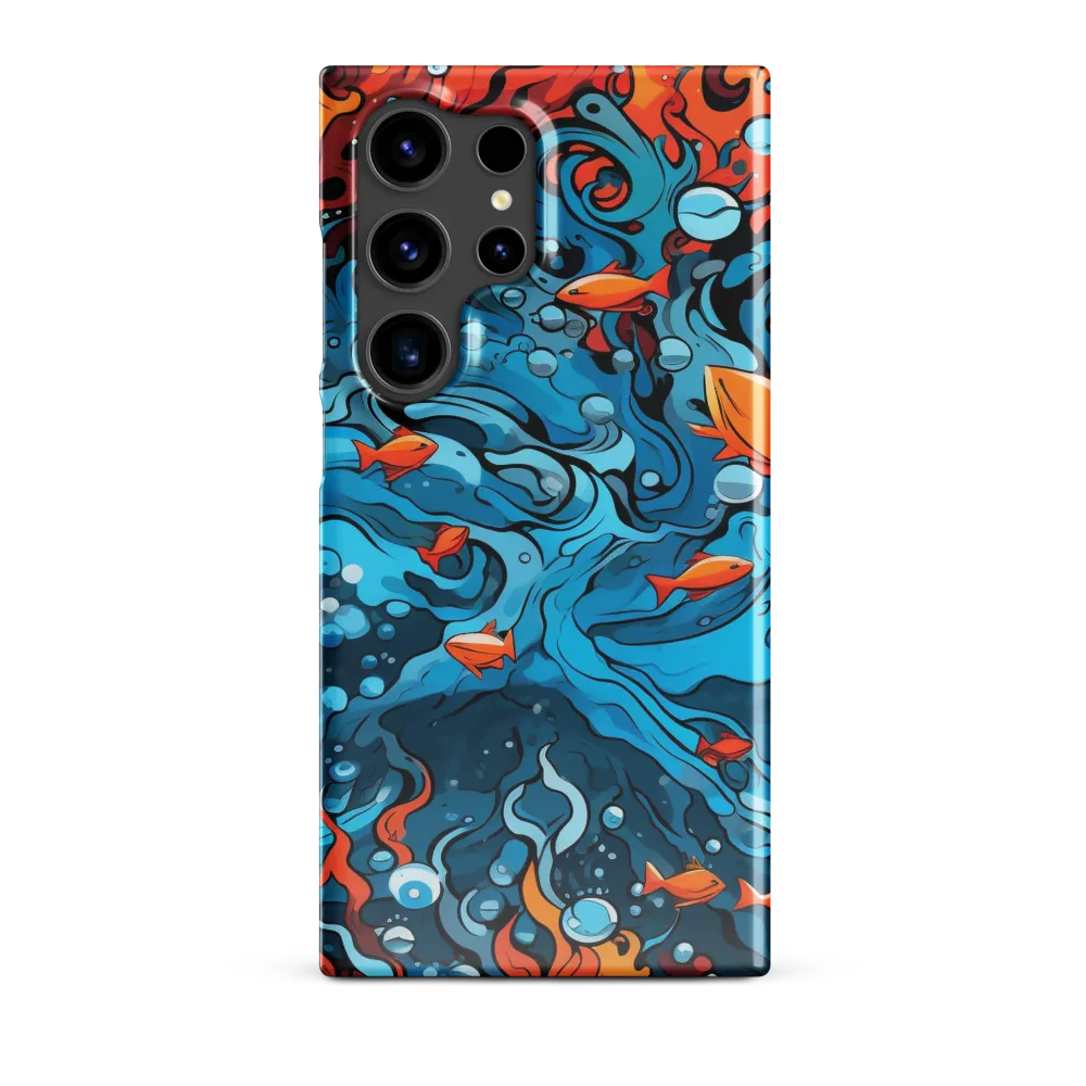 Fluid Harmony: Ocean and Flames