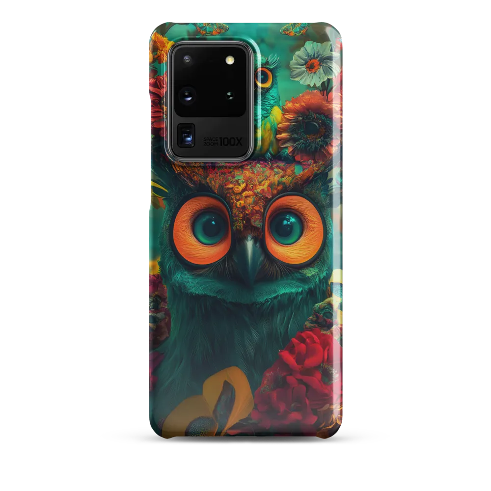 Majestic Harmony: The Floral Owl