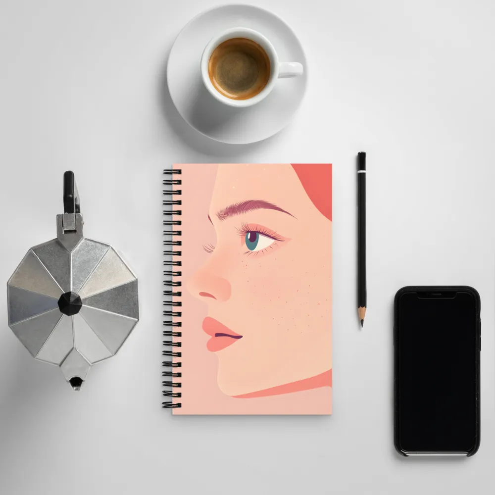 Serenity in Profile | Spiral Notebook