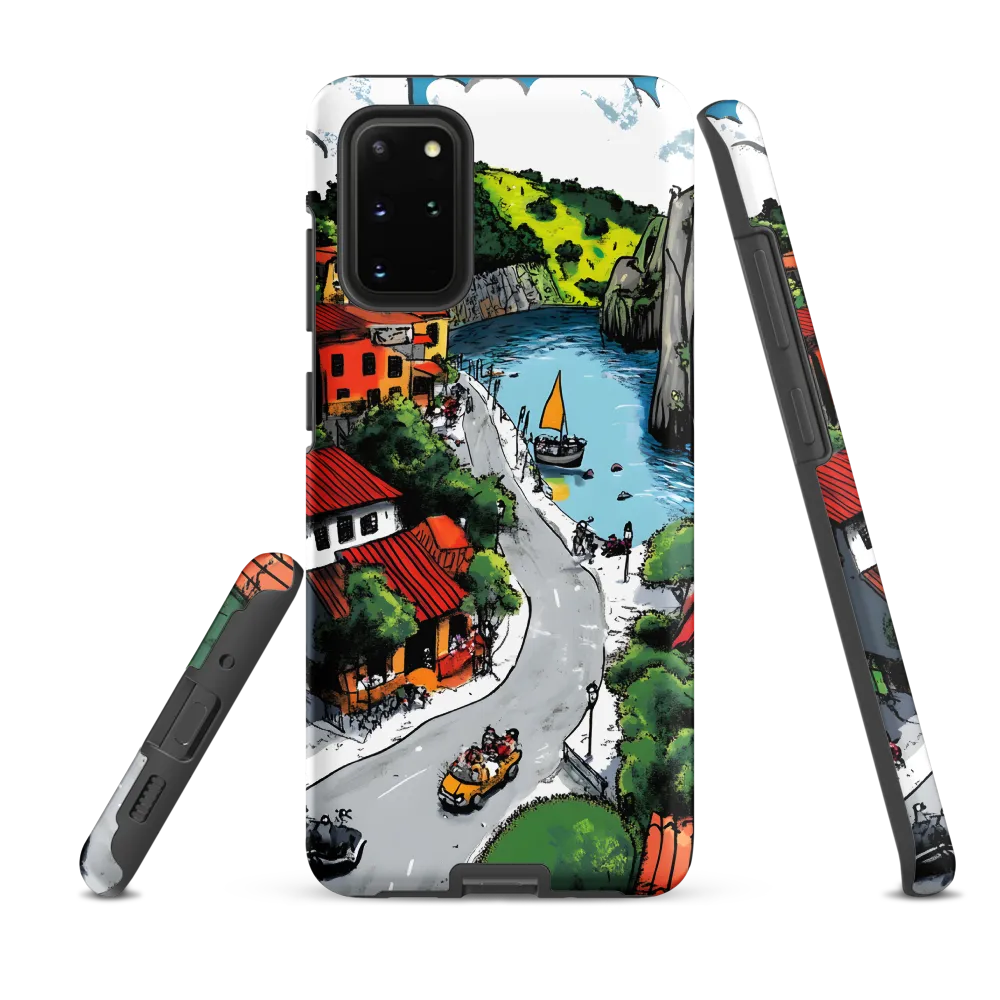 Whimsical Village by the Water