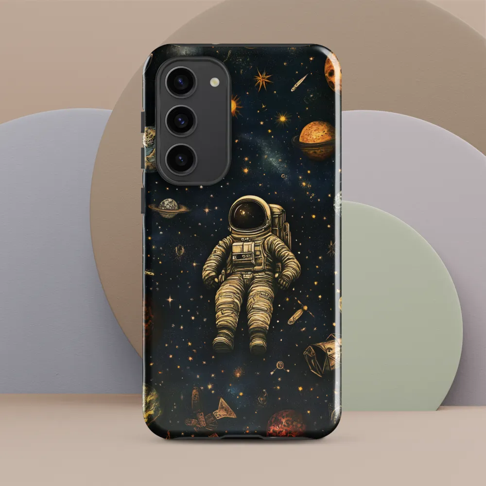 Cosmic Voyage: An Astronaut's Solitude