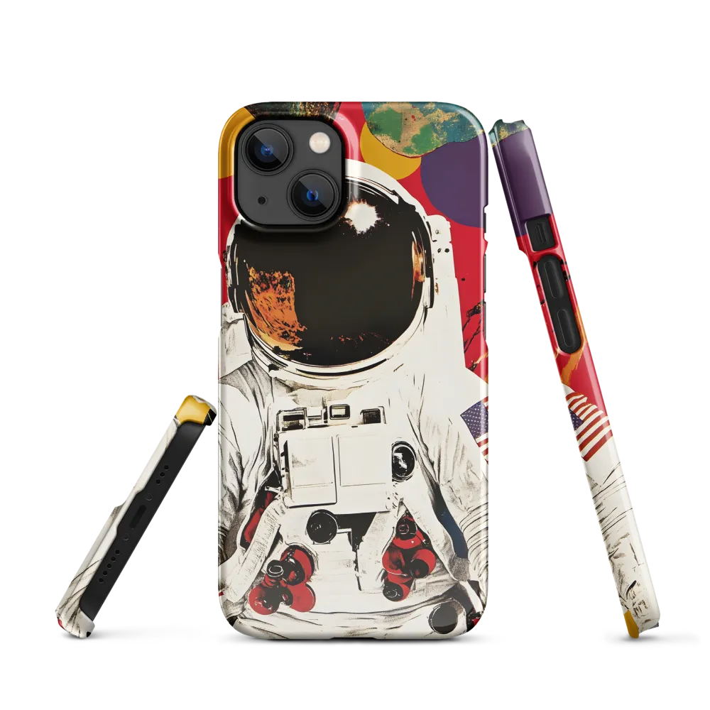 Cosmic Exploration: The Astronaut's Journey | Phone Case |  13 | Snap Case | Glossy