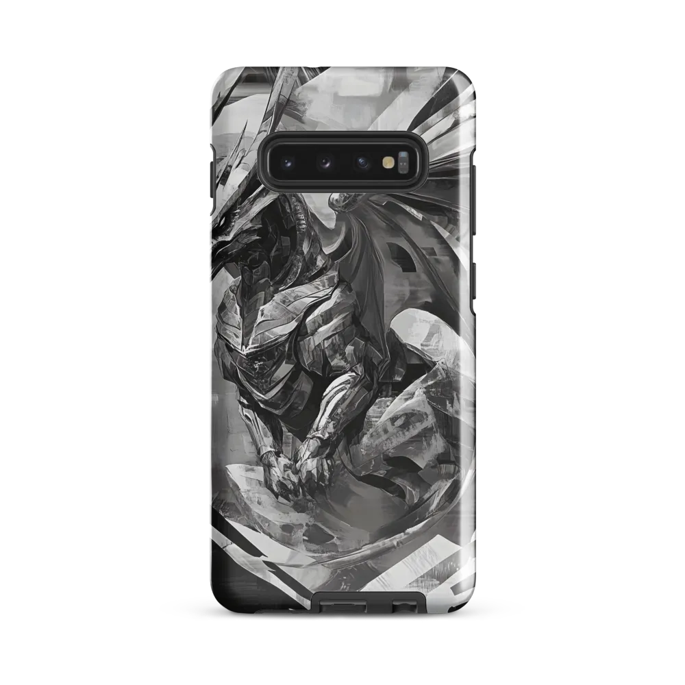 Ethereal Winged Guardian | Phone Case |  S10 Plus | Tough Case | Glossy