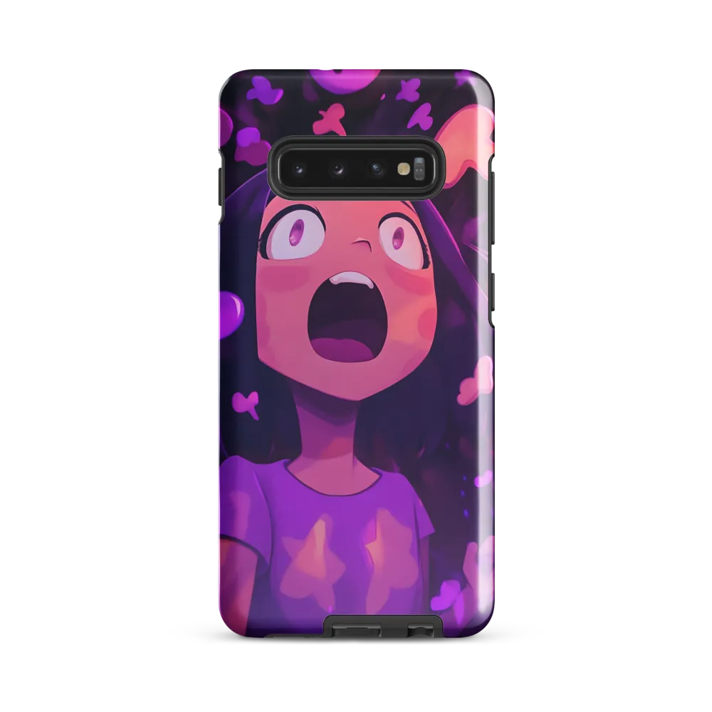 Whispers of Heartfelt Surprise | Phone Case |  S10 Plus | Tough Case | Glossy