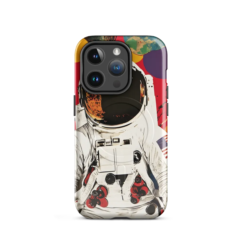 Cosmic Exploration: The Astronaut's Journey | Phone Case |  14 Pro | MagSafe® Tough Case | Glossy