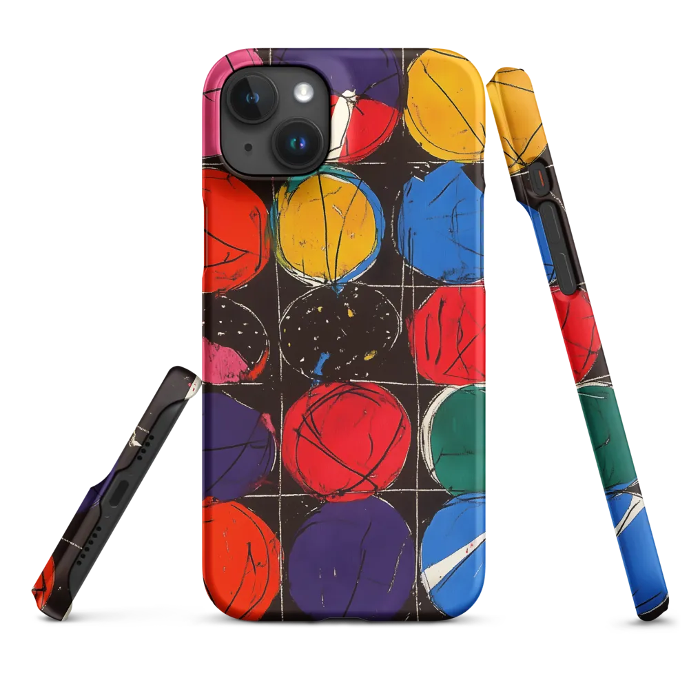 Colorful Circles in Abstract Harmony
