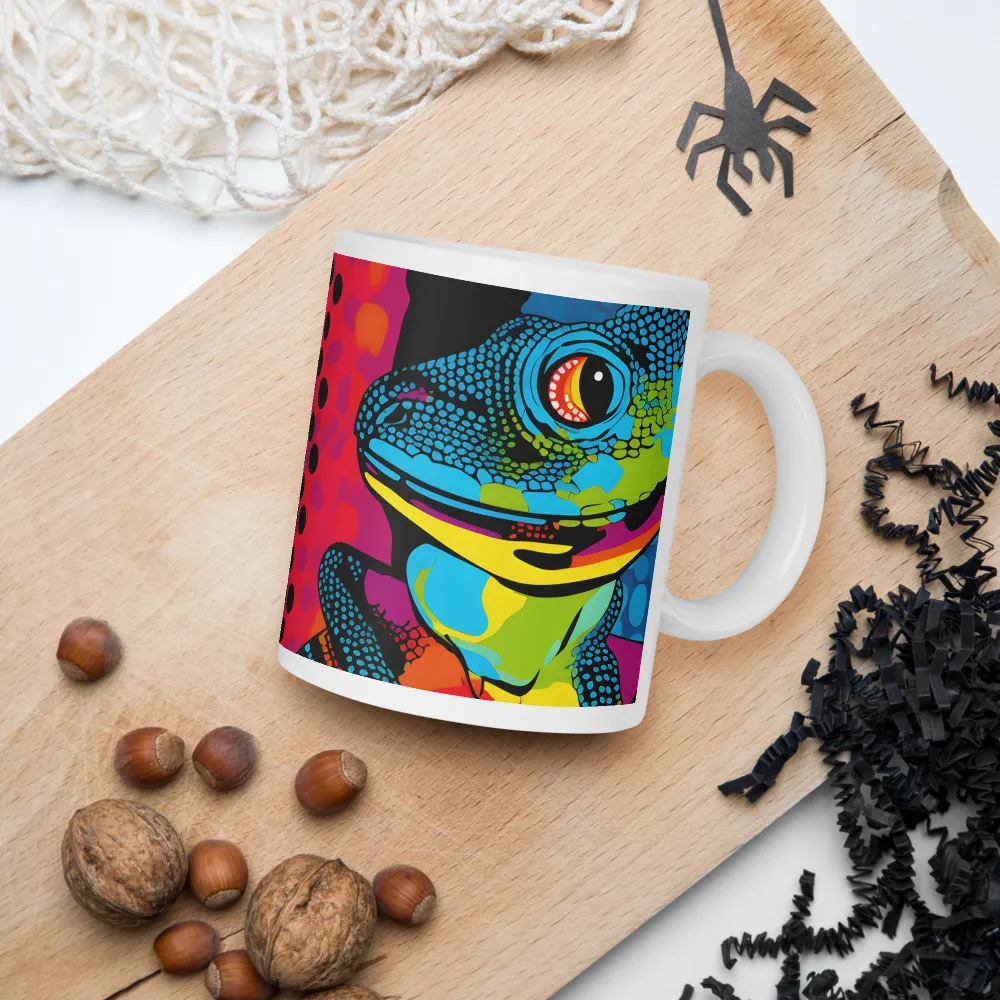 Colorful Encounters: The Playful Geckos | Mugs | Multiple Sizes & Colors