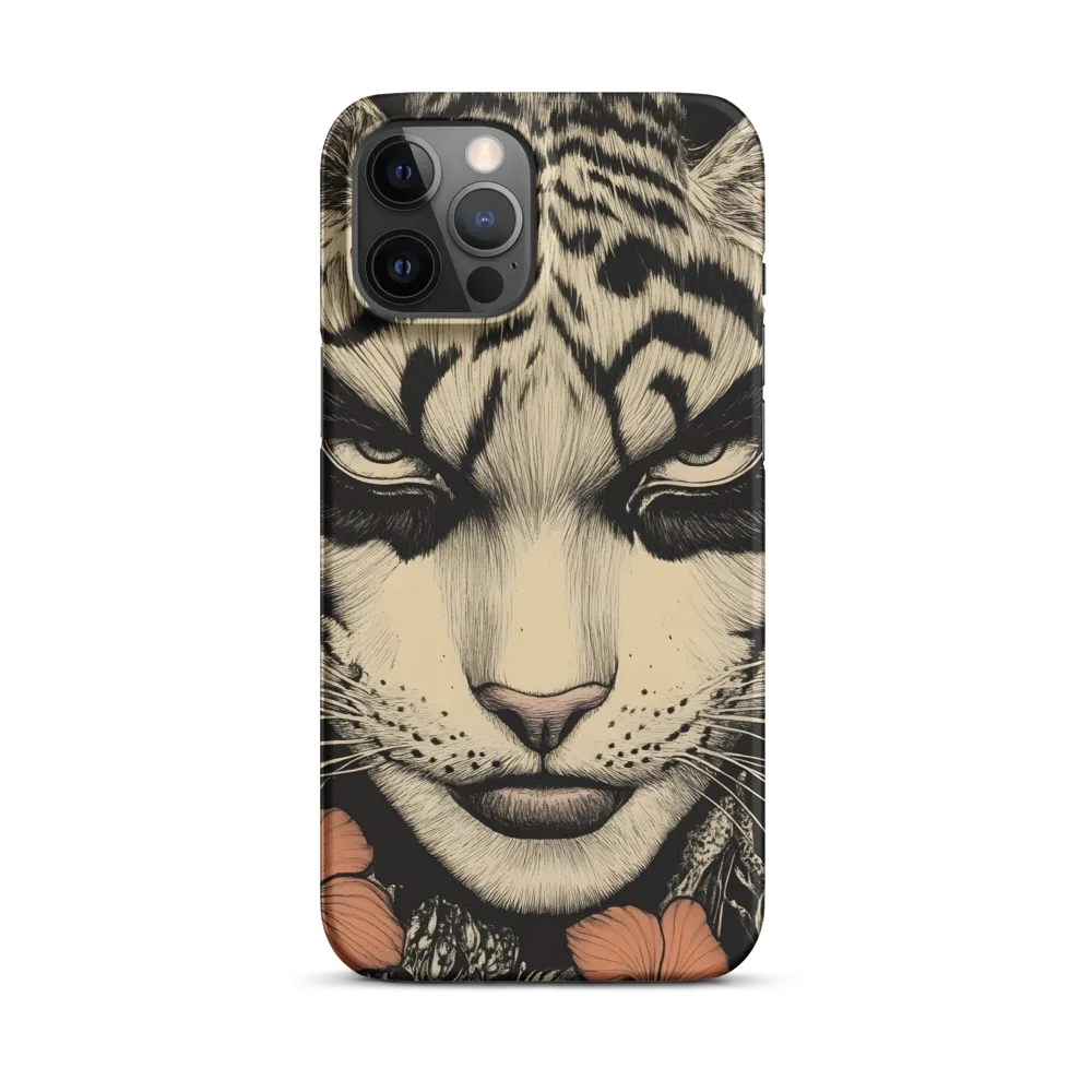 Feline Majesty: The Human-Leopard Connection | Phone Case |  12 Pro Max | Snap Case | Matte