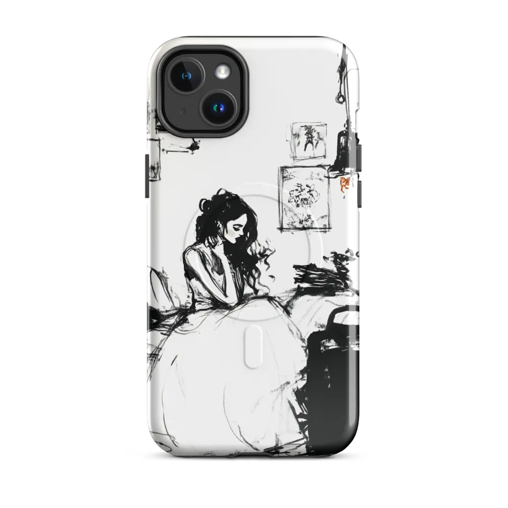Reflections of Solitude | Phone Case |  14 Plus | MagSafe® Tough Case | Glossy