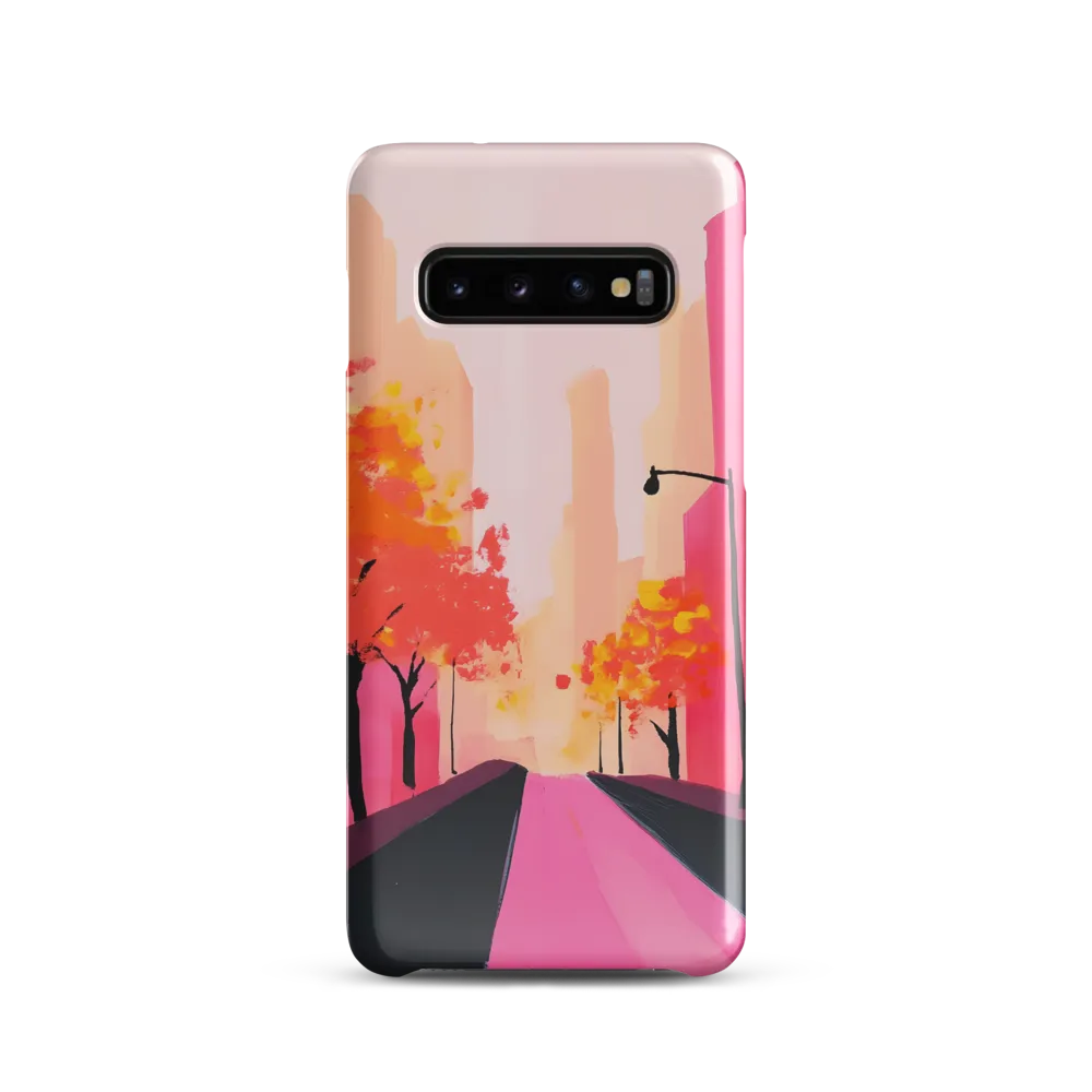 Autumn Serenity in the City | Phone Case |  S10 | Snap Case | Glossy